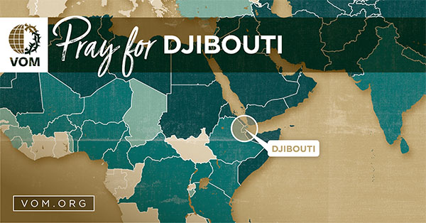Map of Djibouti's location