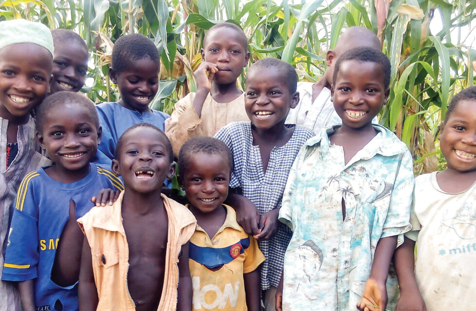 Fulani Muslim Convert Prepares New Believers for Persecution A group of children