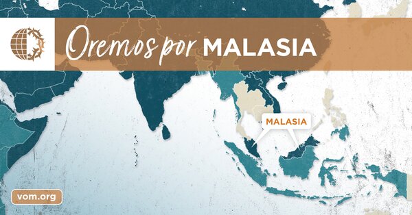 Map of Malasia's location