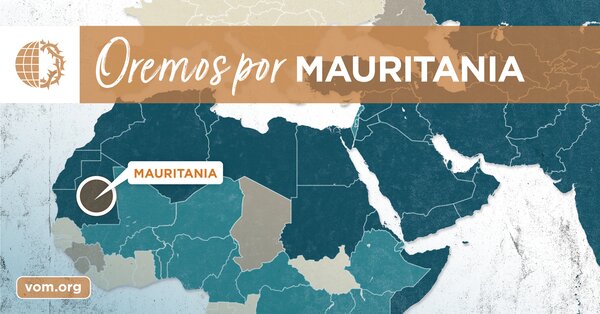 Map of Mauritania's location